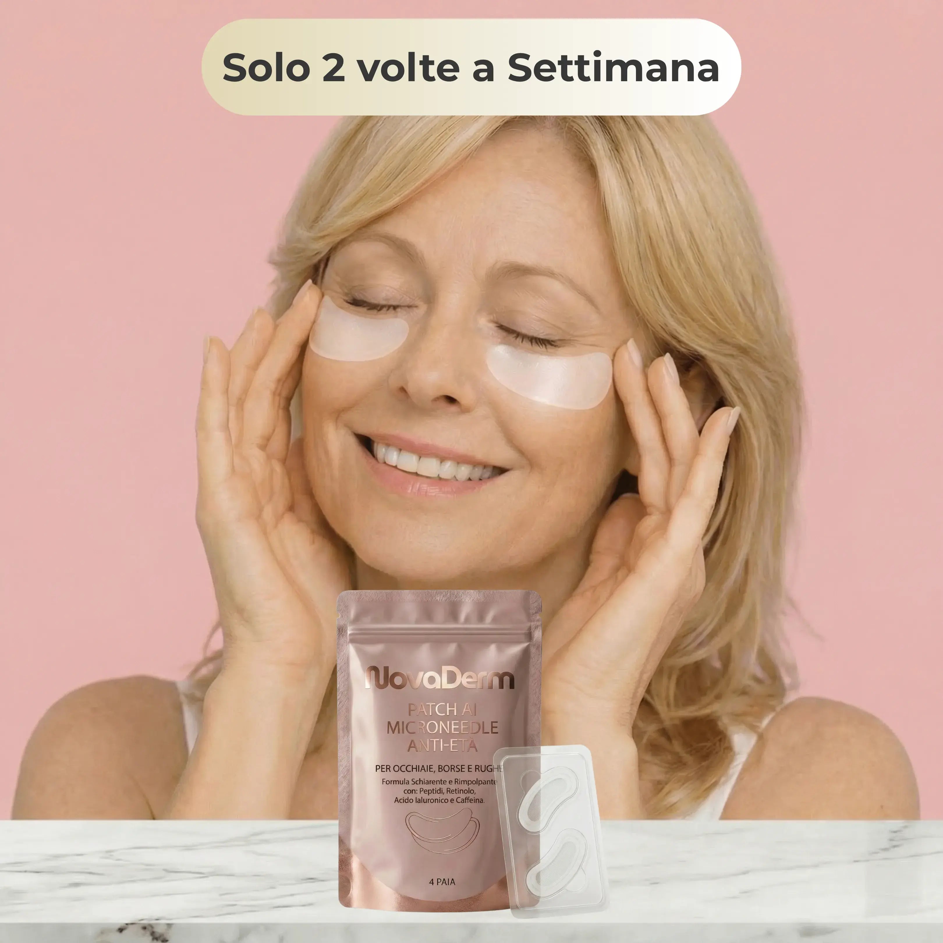 Patch per Occhi ai Microneedle
